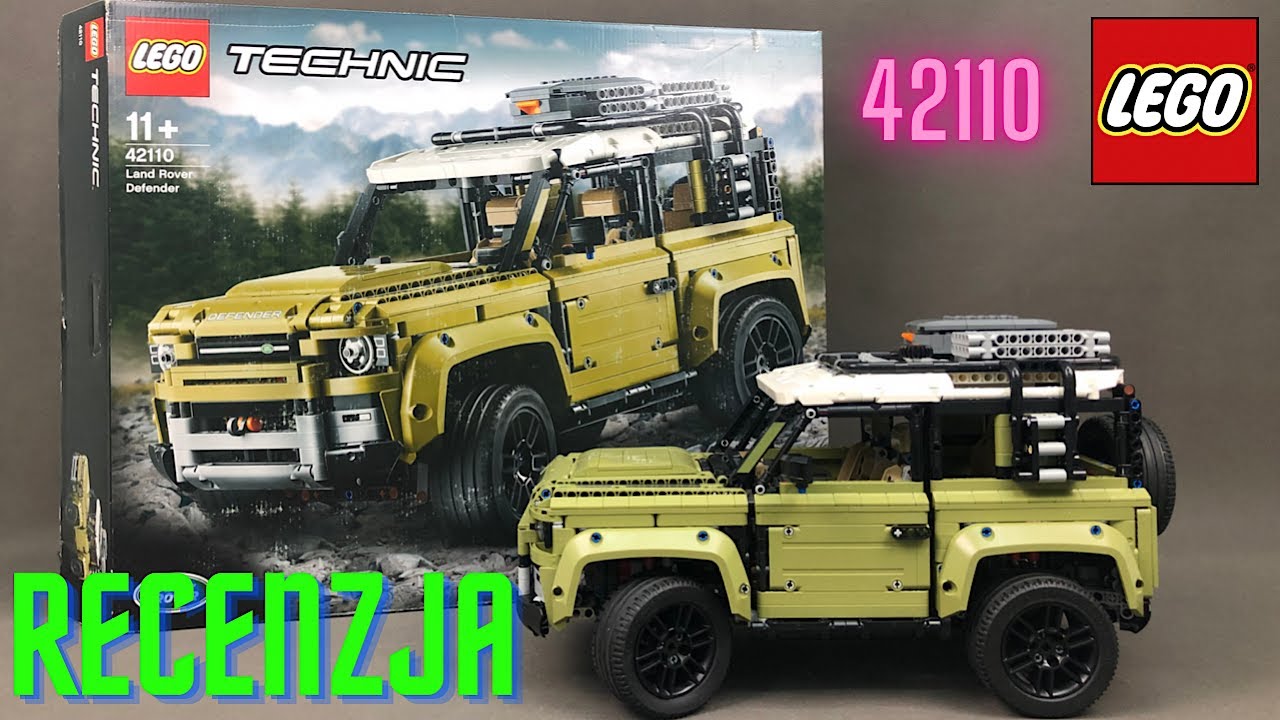 LEGO TECHNIC 42110 LAND ROVER DEFENDER - RECENZJA