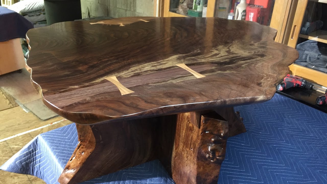 Woodworking. Making a coffee table