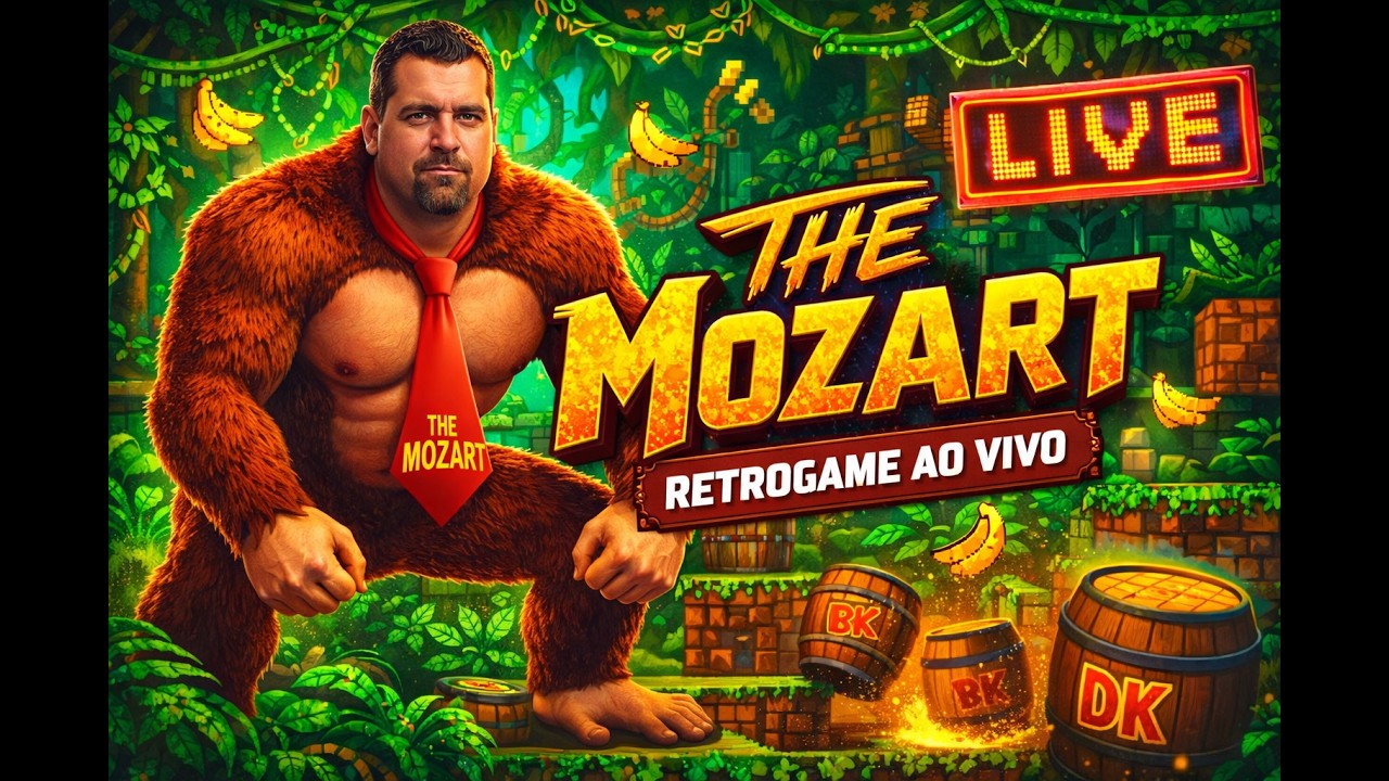 🔴 AO VIVO: VOU TENTAR  ZERAR DONKEY KONG HOJE! pART 1  🐒🎮#28
