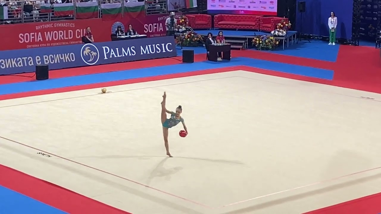 Stiliana Nikolova - Live - ball  Final - Rhythmic Gymnastics World Cup - Sofia 2024