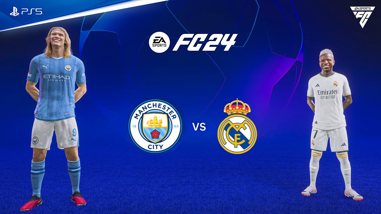 FC 24 - Man City vs Real Madrid - UCL Final Gameplay | PS5™ [4K60]