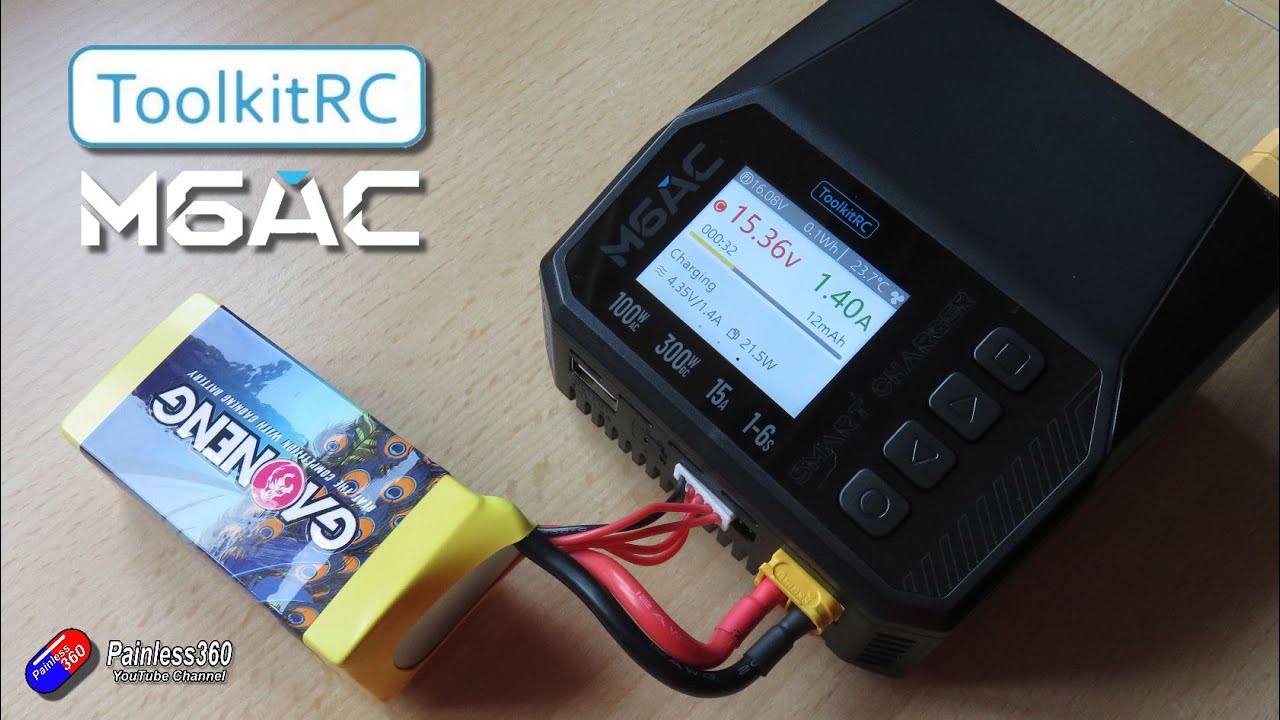 ToolkitRC M6AC: A single battery charger with a few cool tricks!