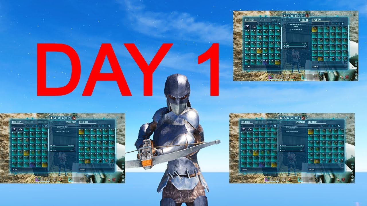 Official PvP Day 1- Ark survival Ascended