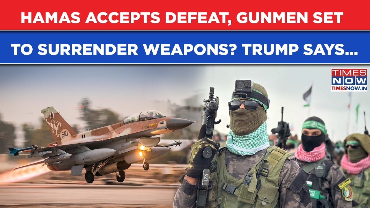 Hamas Accepts It Can't Beat Israel: Gaza Terrorists Set To Surrender Weapons, IDF Exit Next? Watch