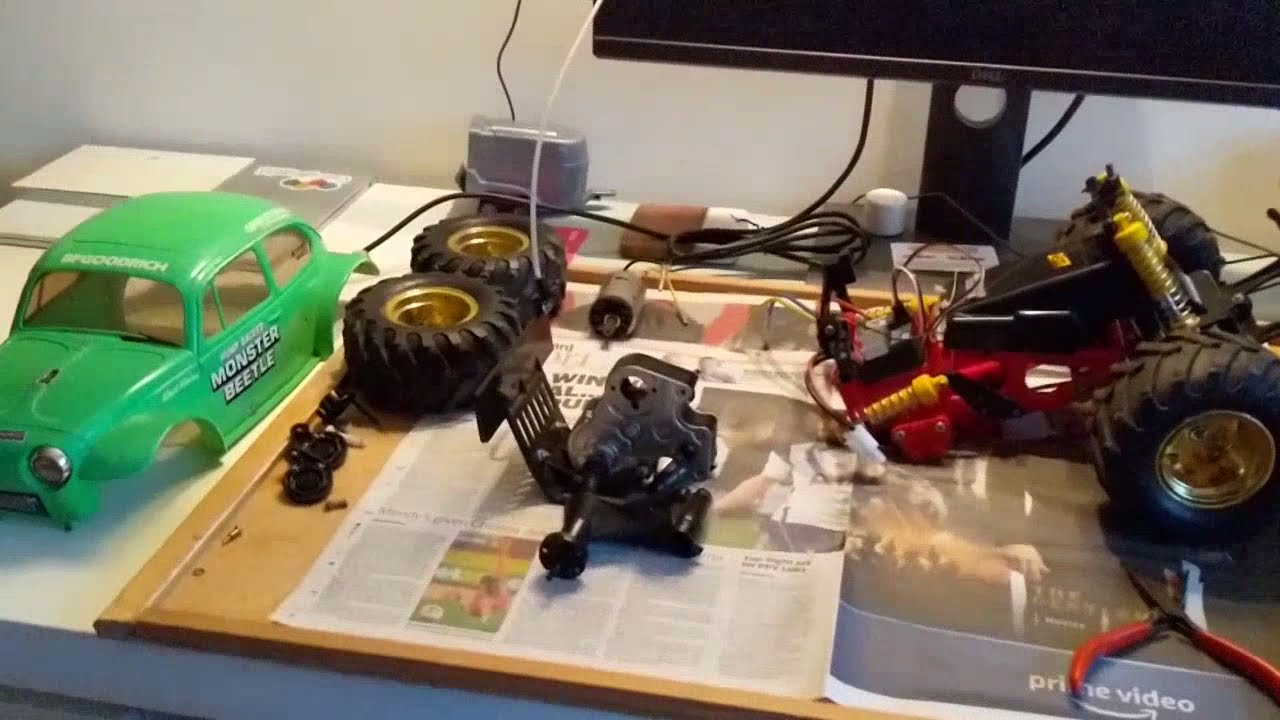 Tamiya Monster Beetle differential fix
