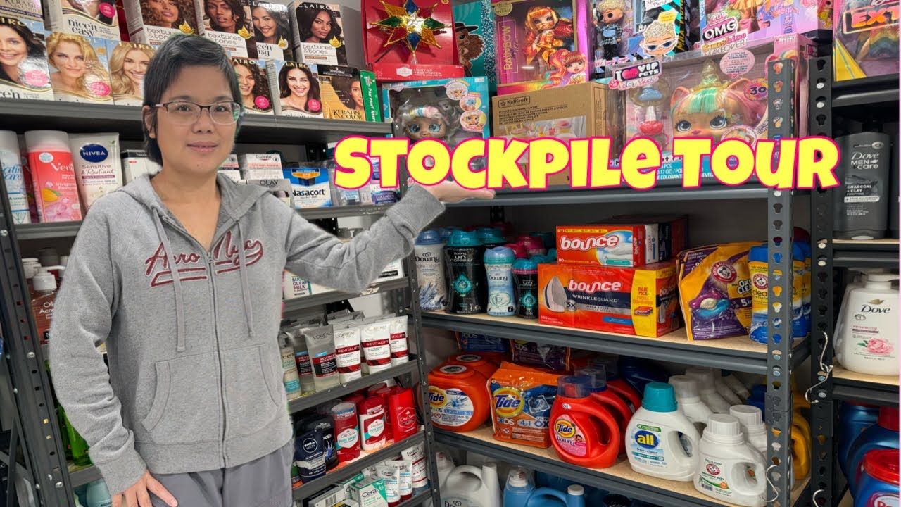 STOCKPILE TOUR 2024 * HOW I ORGANIZE MY STOCKPILE ? /DEALING WITH CANCER UPDATE  