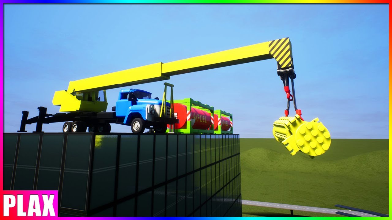 🔴 AKCJA RATUNKOWA!! TRANSPORT DELIKATNEJ BOMBKI!! - BRICK RIGS || Plaga