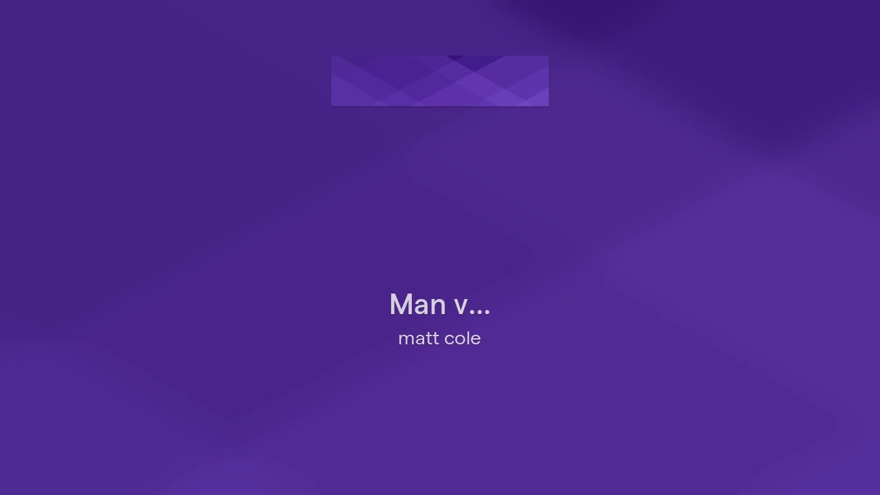 Man v...