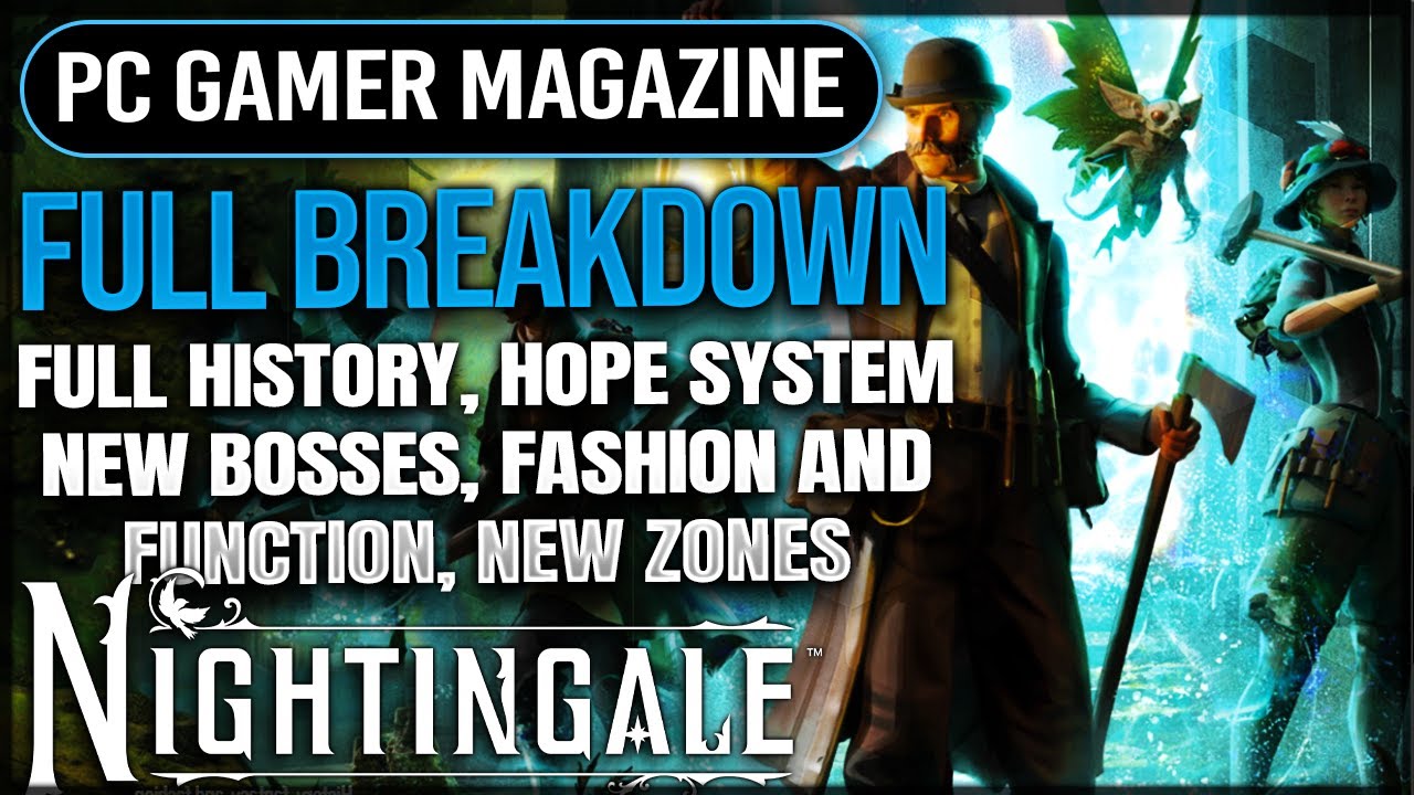 NIGHTINGALE Survival Sandbox 🖋PCGamer UK June Edition Magazine - Everything You Need to Know