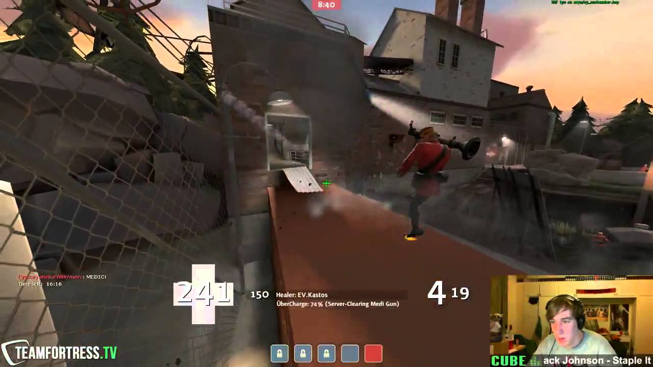 CUBE - Soldier POV - Elemental Violence vs Logs.tf - Snakewater