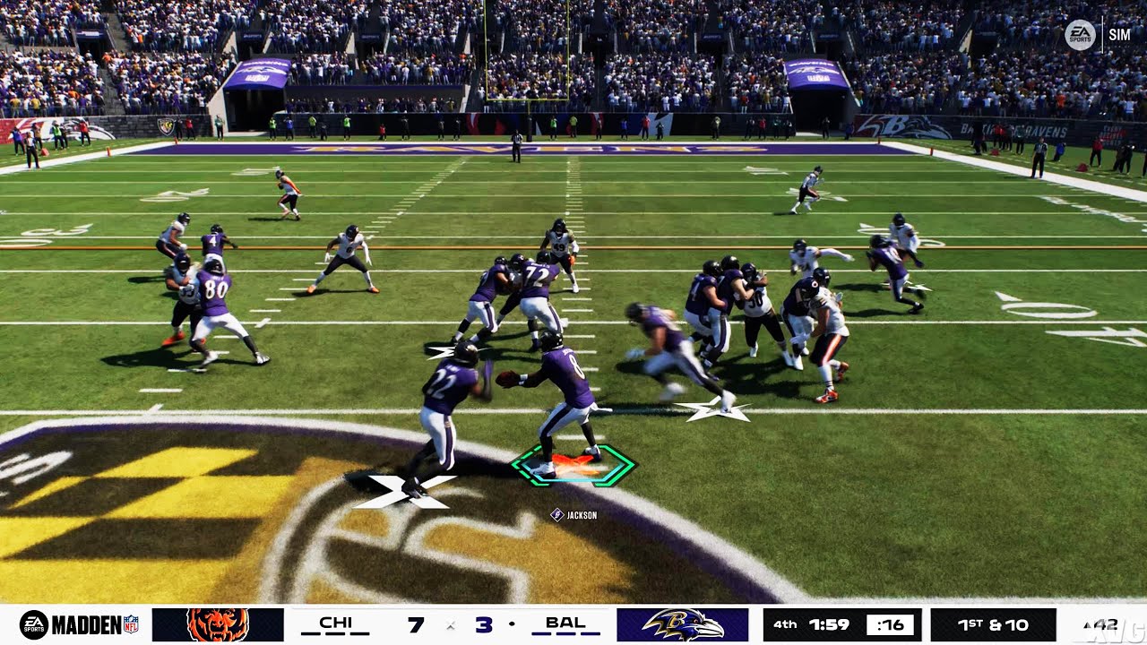 Madden NFL 26 - Chicago Bears vs Baltimore Ravens - Gameplay (PS5 UHD) [4K60FPS]