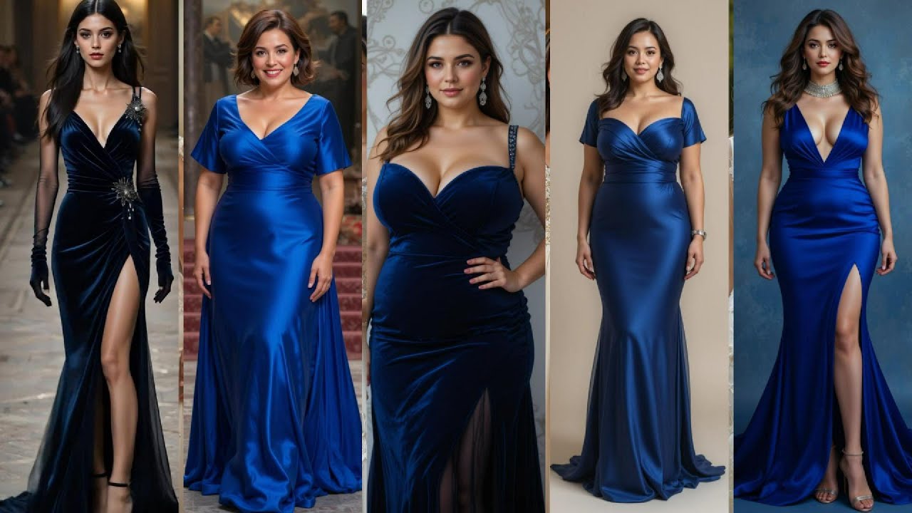 25 Navy Blue Mother of the Bride Dresses | Elegant Couture for Every Woman 🌙💎✨