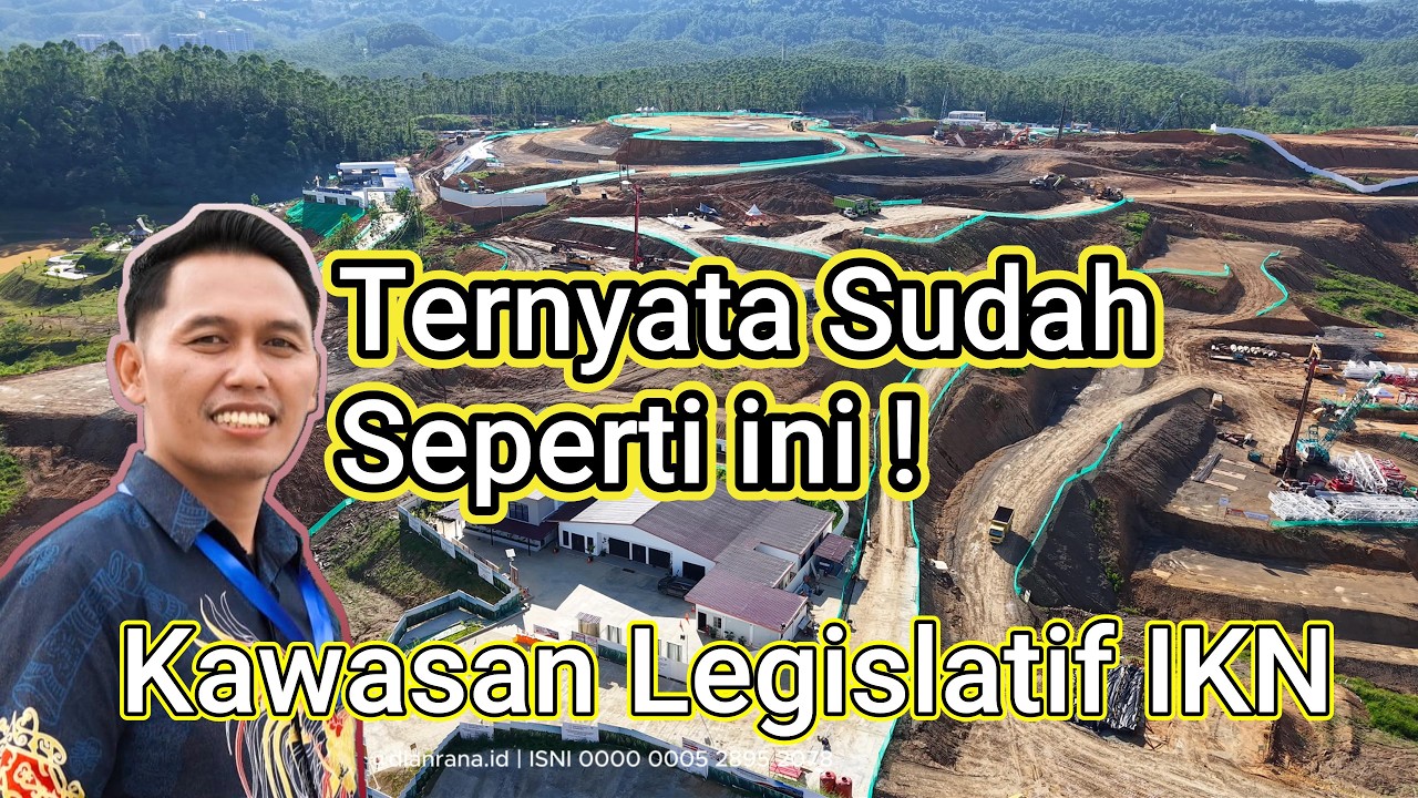 Ternyata Sudah Seperti ini! Kawasan Legislatif IKN bareng Dian Rana #Dianrana