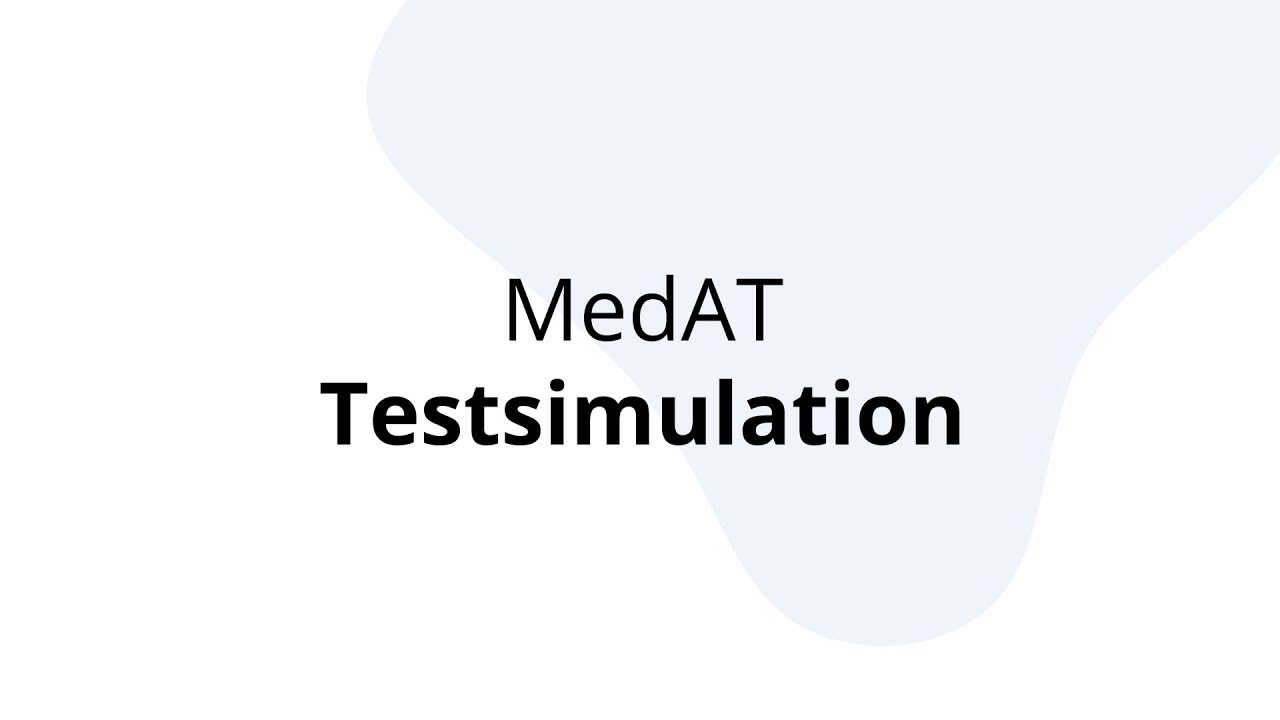 MedAT Live Testsimulation