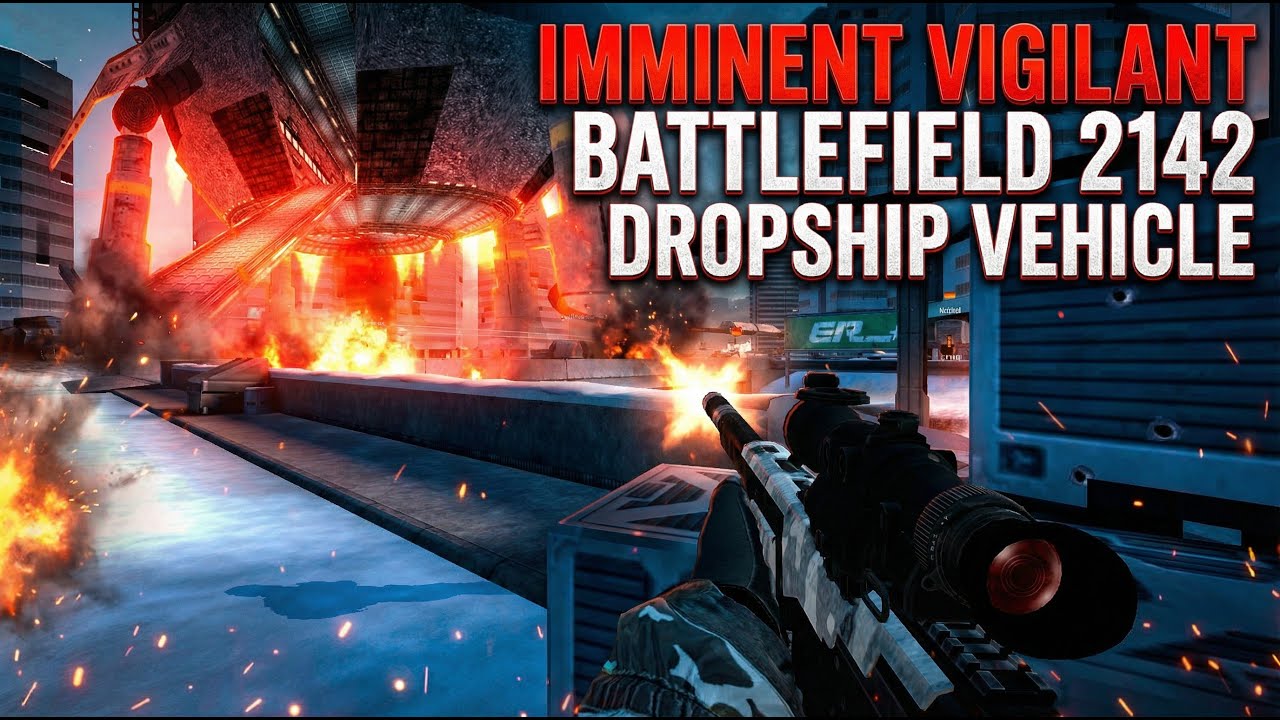 Dropship Battlefield 2142 Airship Vehicle