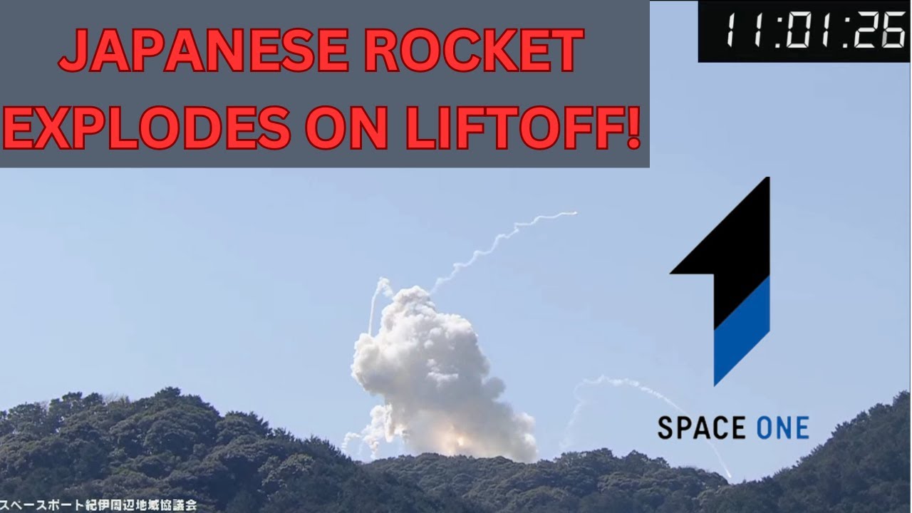 Space One Kairos Rocket Explodes at Launch!