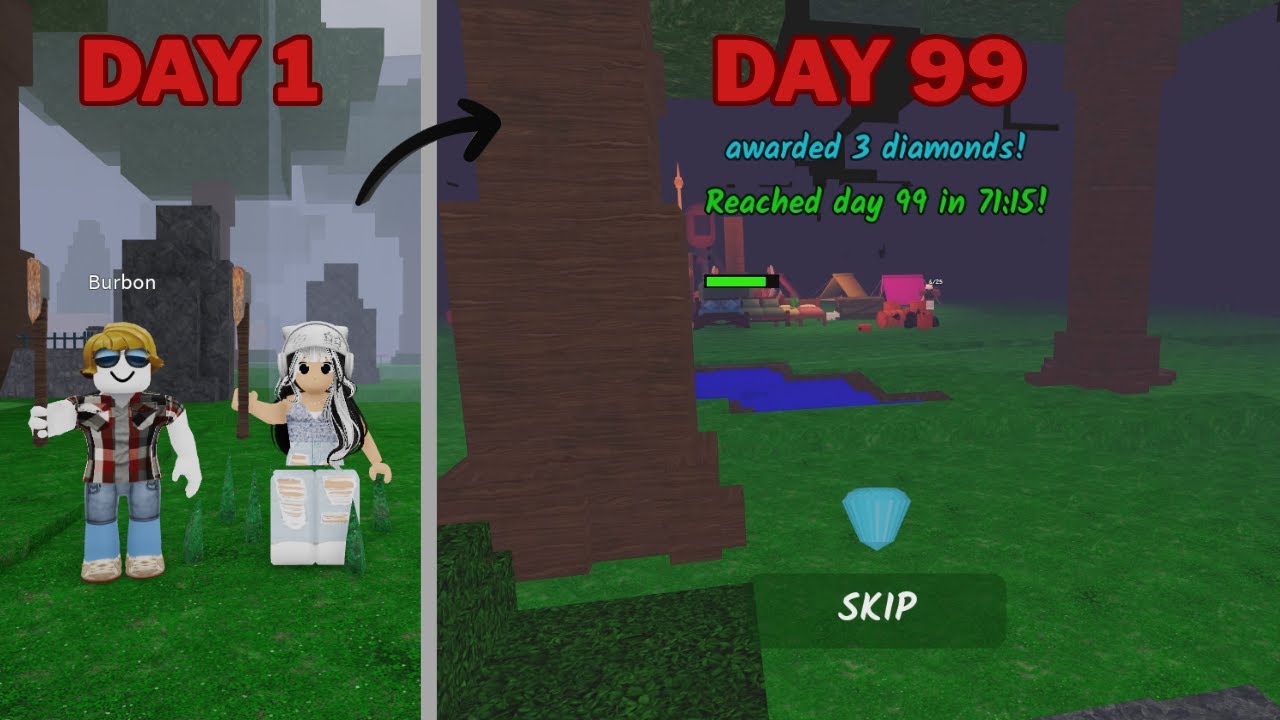 We Survived 99 Days in 99 Nights in the Forest