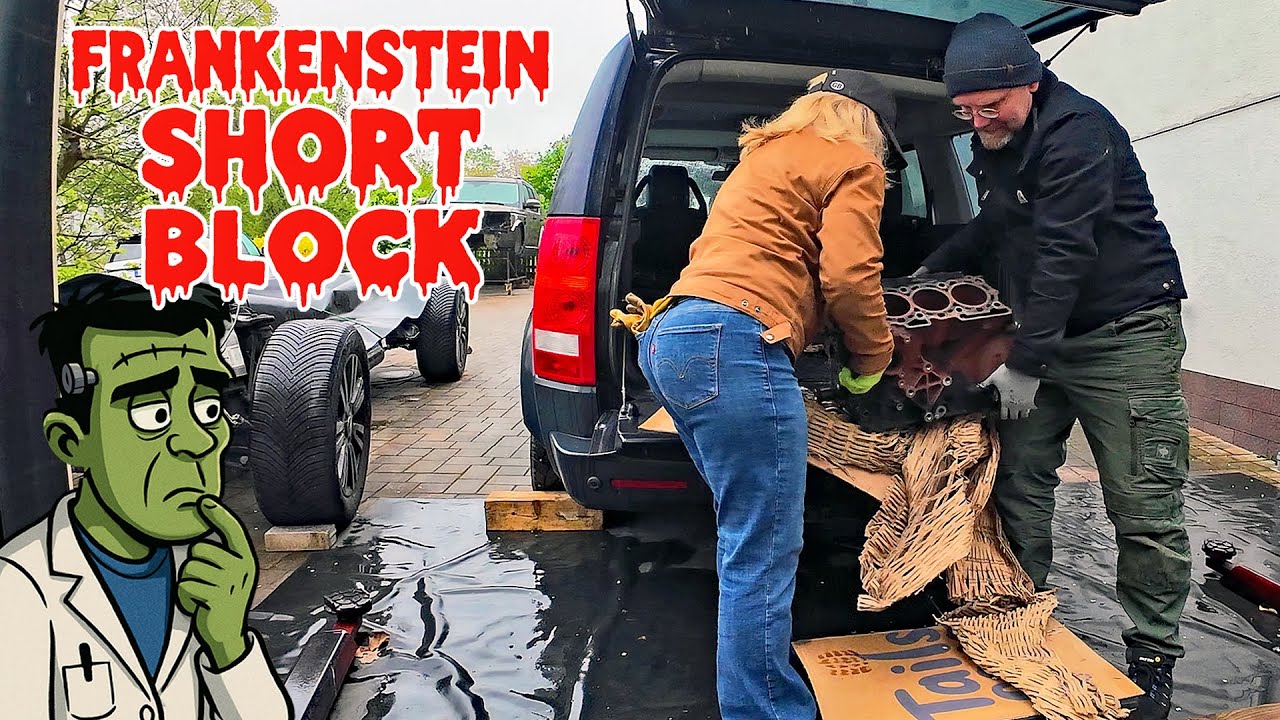 Short Block Built from Leftovers! - 2.7L TDV6 Land Rover S6 - EP 29