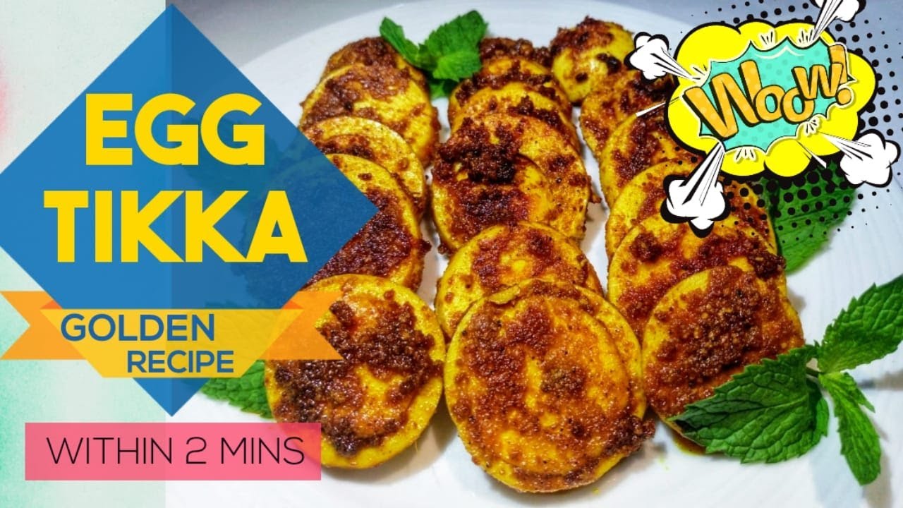 EGG TIKKA | GOLDEN EGG TAWA FRY | INDIAN STYLE EGG TANDOORI | BOILED EGG ROAST | SIMPLE EGG RECIPES