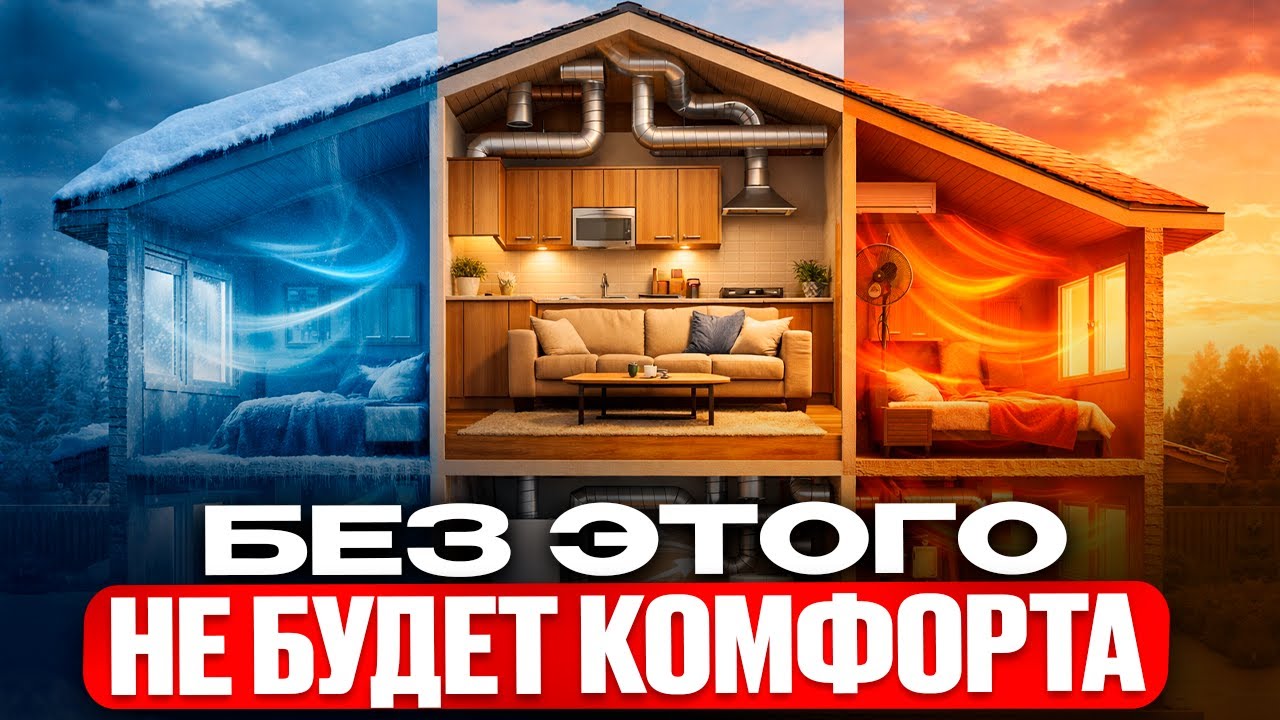 Без ЭТОГО не будет КОМФОРТА В ДОМЕ! Секреты ИДЕАЛЬНОГО КЛИМАТА