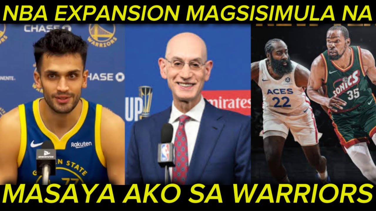 Kaya Las Vegas at Seattle ang bibigyan ng expansion. Yurtseven may kwento sa Fans nya sa Warriors