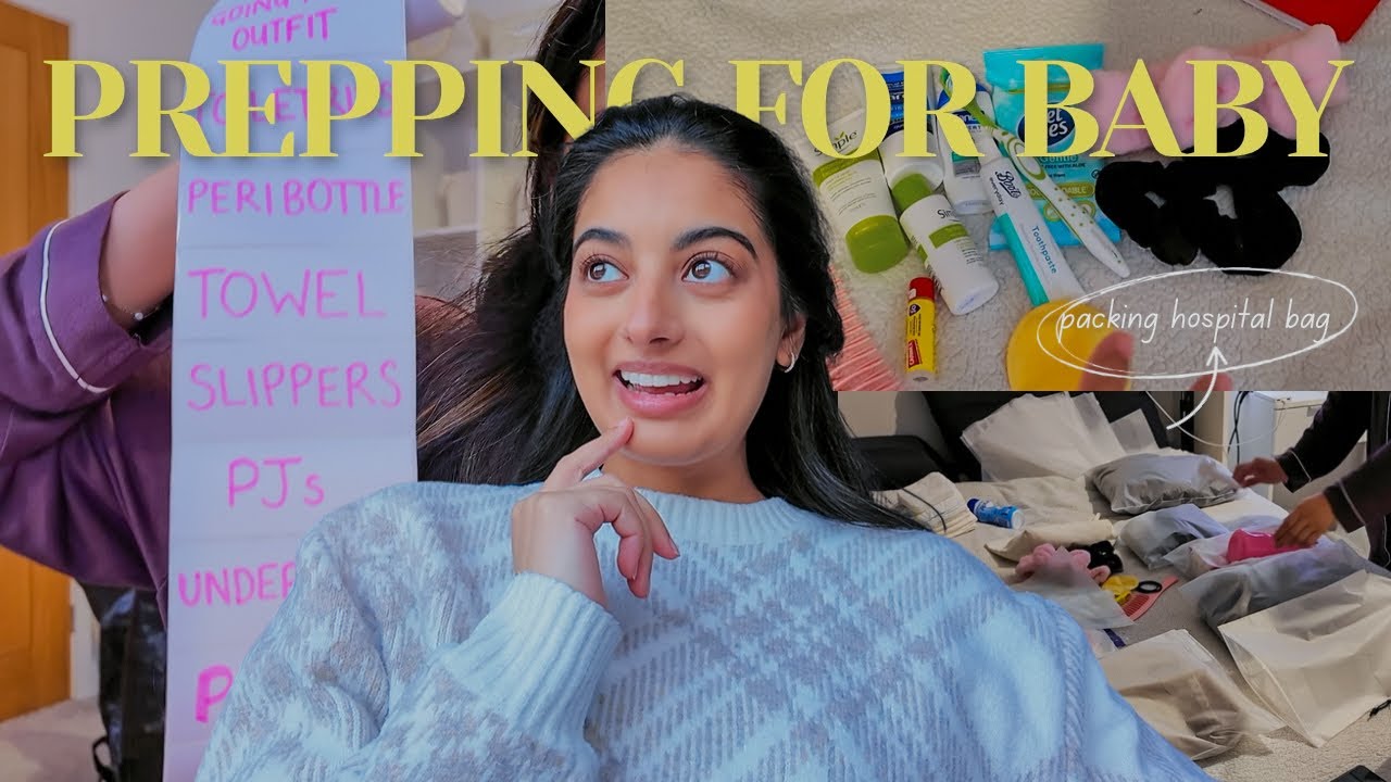 Prep for Baby with Me! 33 Weeks Pregnant, Hospital Bag & Organising Caddies | First Time Mum Diaries