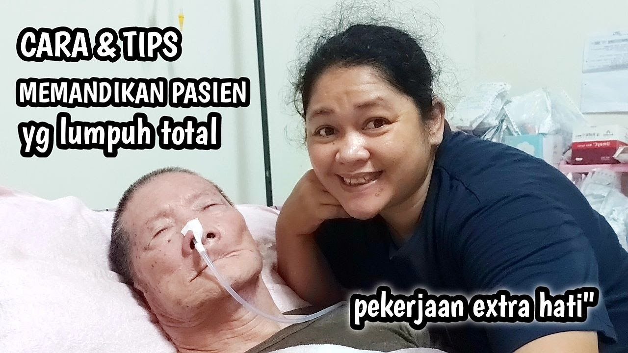 CARA & TIPS MEMANDIKAN LANSIA LUMPUH TOTAL || CERITA TKW TAIWAN