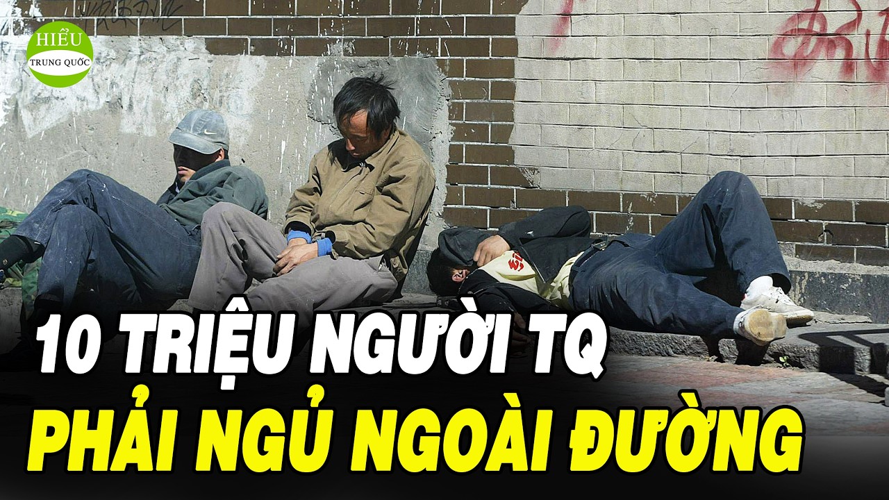 Cảnh tượng khó tin tại Thâm Quyến - Làn sóng vô gia cư đang gia tăng|| HIỂU TRUNG QUỐC