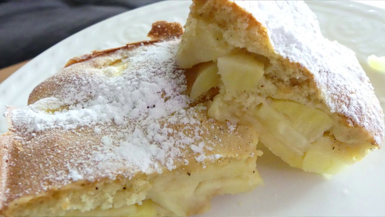 Proste ciasto z jabłkami (Makkelijke taart met appels)