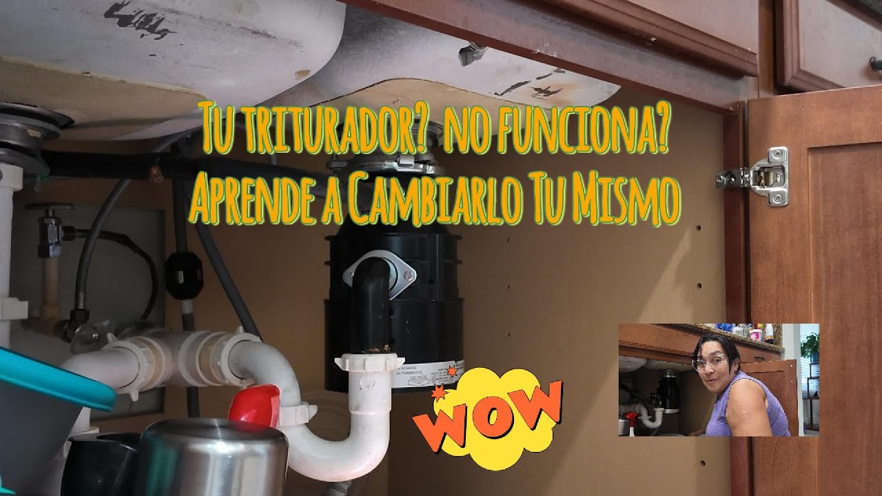 Tu triturador de cocina ya no funciona o hace ruidos extraños? 🤯