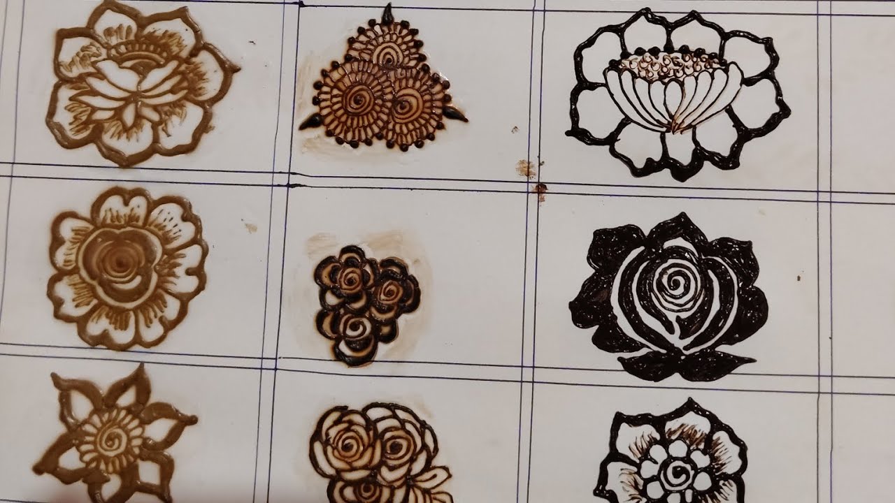 फ्लावर 🌺 मेहंदी डिजाइन 💫day -7#art #mehandibysoniparwaiz #henna #hennadesigns #trending 