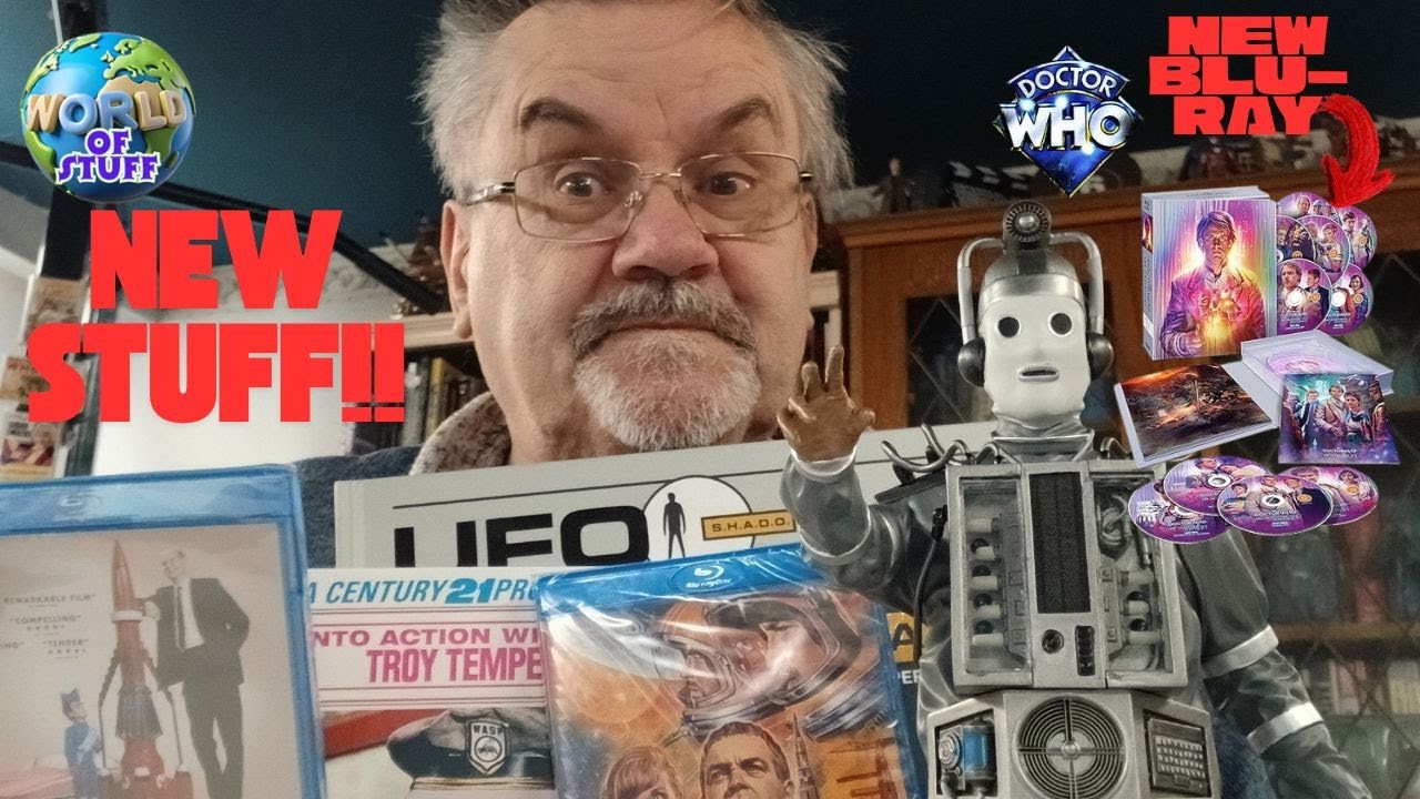 NEW STUFF...& A NEW DOCTOR WHO BLU-RAY ANNOUNCED!