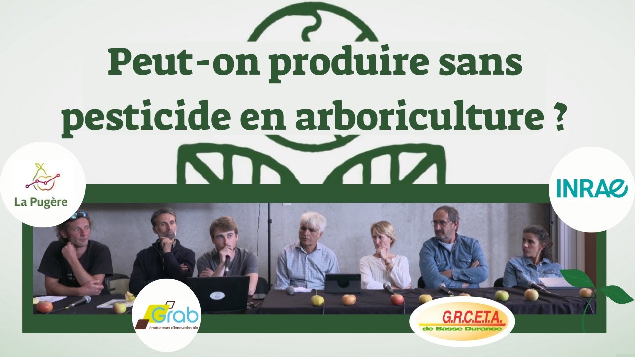 Peut-on produire sans pesticide en arboriculture ?