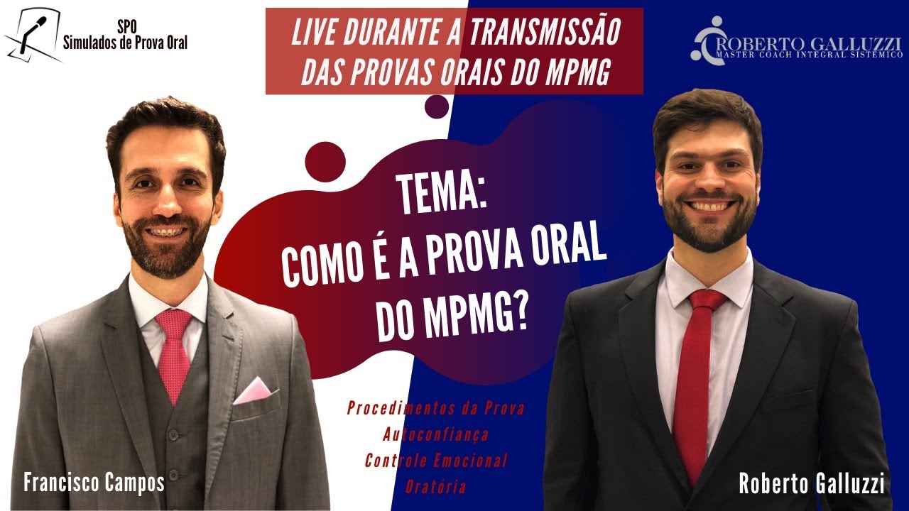 Comentários Preliminares sobre a Prova Oral do MPMG