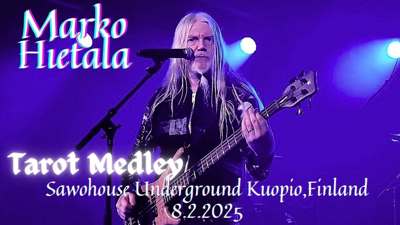 Marko Hietala - Tarot Medley @ Sawohouse Underground, Kuopio, Finland 8.2.2025