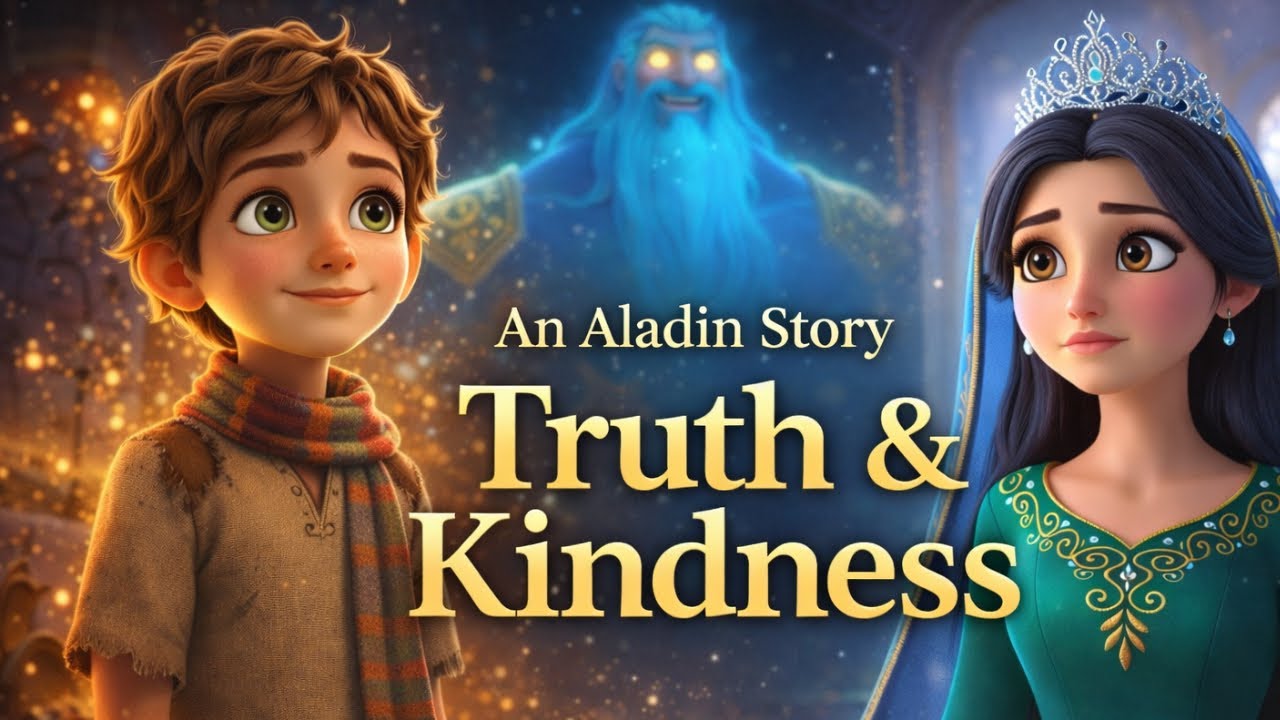 Aladdin | Rich Princess Meets a Poor Boy | A Story of Truth & Kindness