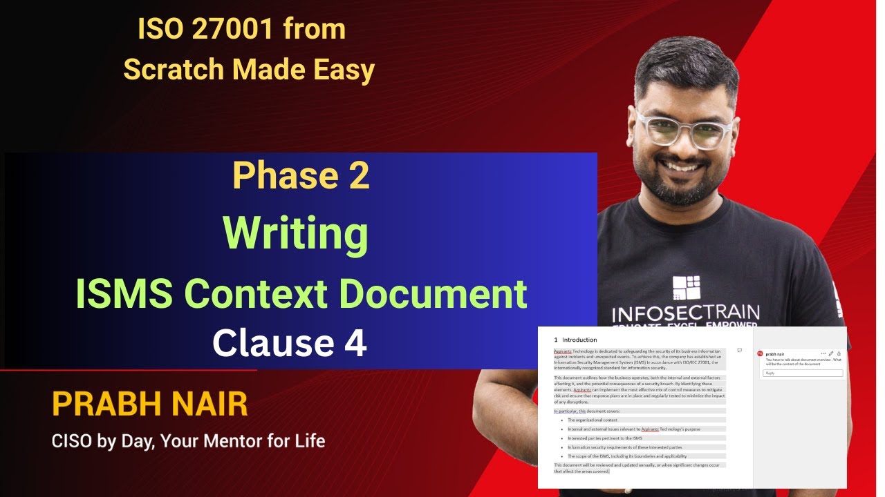 How to Write Effective ISMS Documents:Interpret Clause 4
