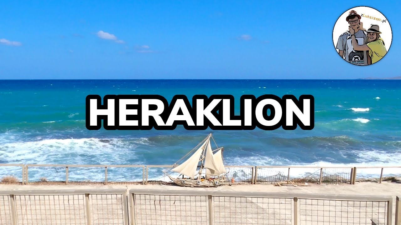 Heraklion, Kreta - atrakcje, spacer po mieście. Co zobaczyć w Heraklionie? [4K]