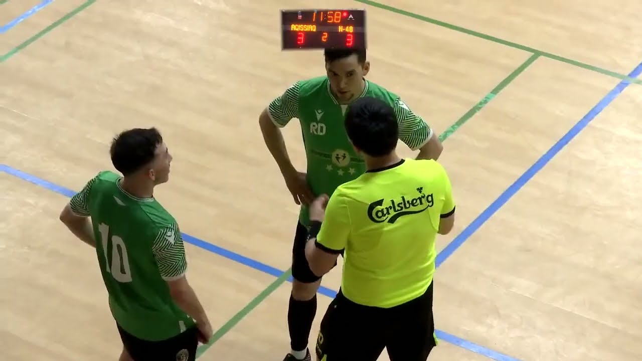 Futsal GM 2024 angutit: Ak'igssiak vs. N-48 (2:2) KNR 15.04.2024
