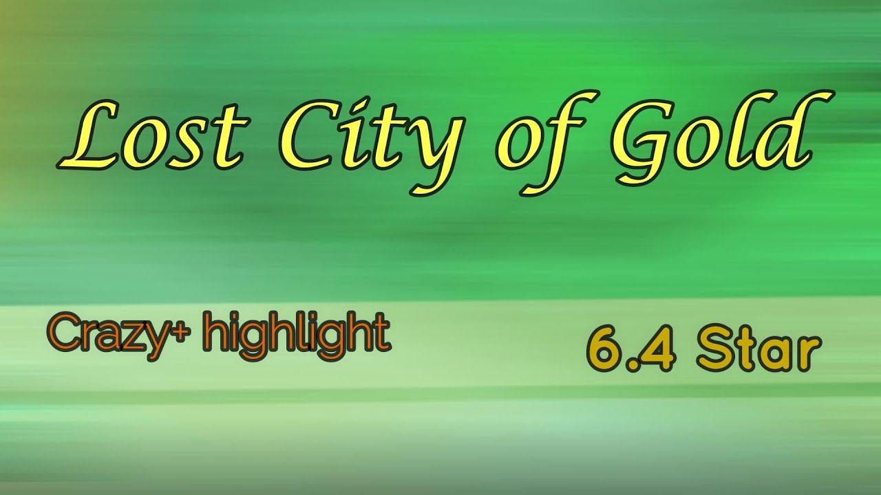 Lost City of Gold - Flood Escape 2