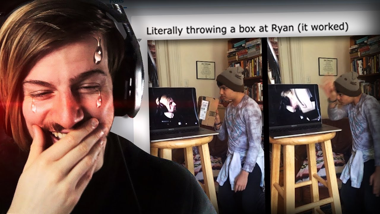 A Subscriber literally hits me with a box. - (RR)