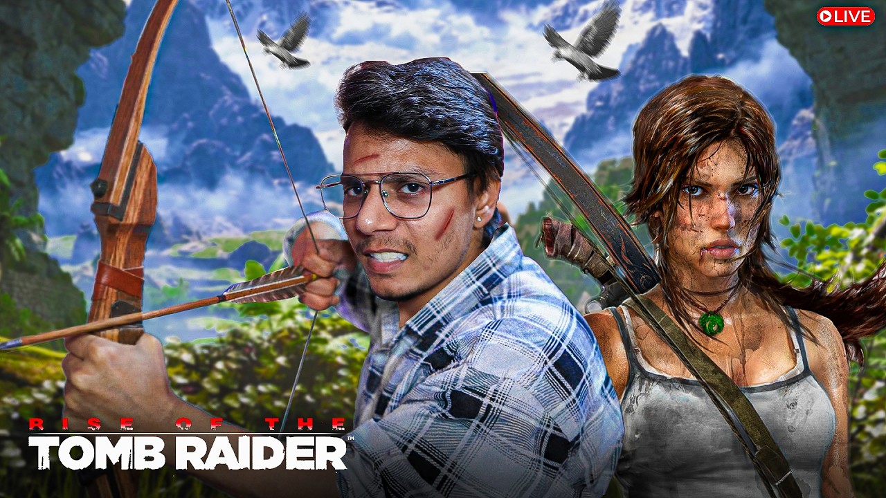 Celebrating Valentine with Lara Croft 😍 | Rise of the Tomb Raider Live [Part 1]