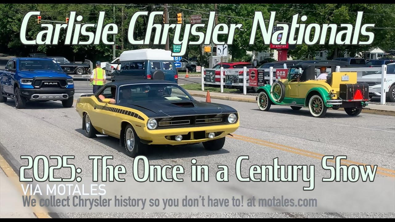 Chrysler Nationals 2025 at Carlisle: Once in a Century Car Show
