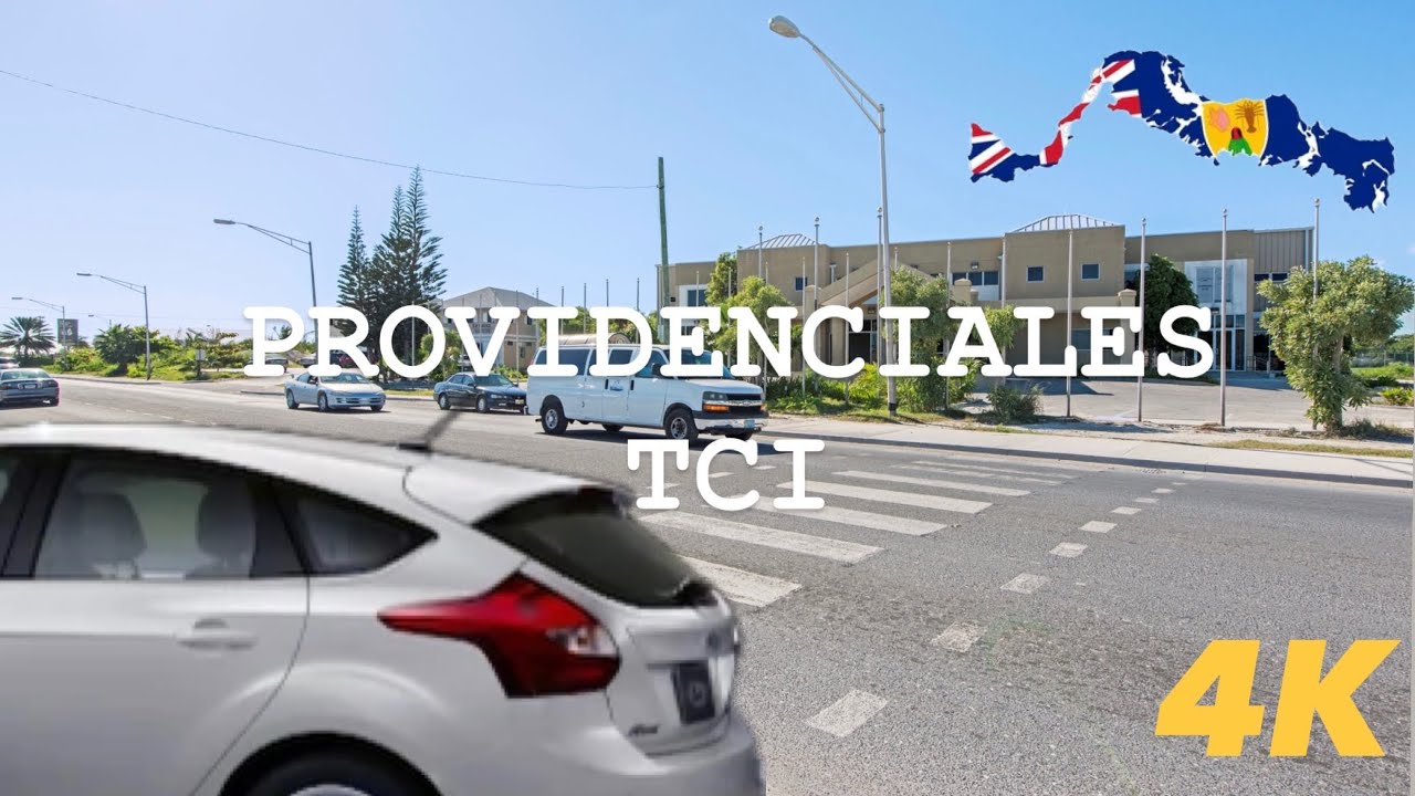 DRIVING THROUGH PROVIDENCIALES | FROM DOWNTOWN TO IGA ROUNDABOUT | TURKS AND CAICOS ISLAND | 4K |
