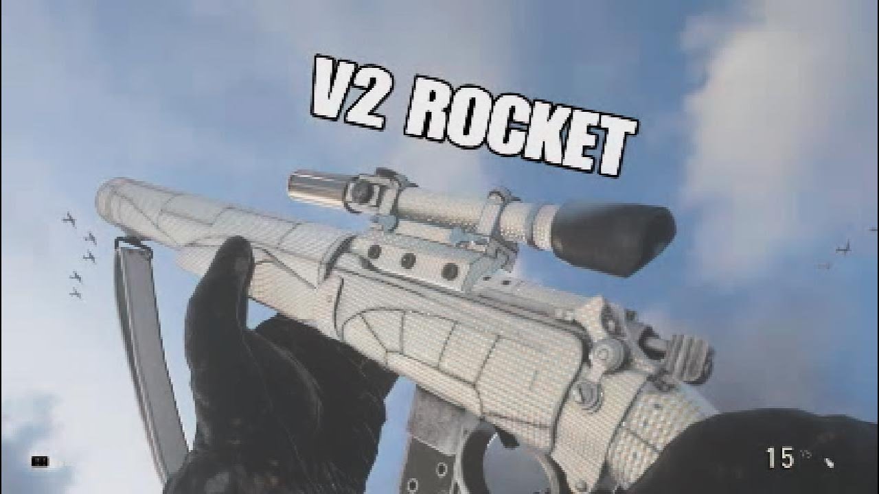 V2 With The Most UNUSUAL Sniper In COD WWII!