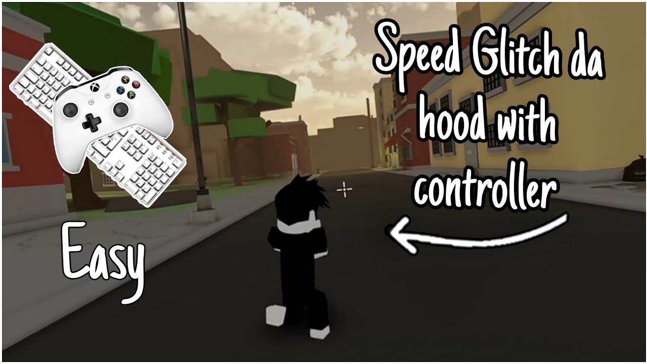 How to speed glitch in Da Hood with xbox controller (working 2023)