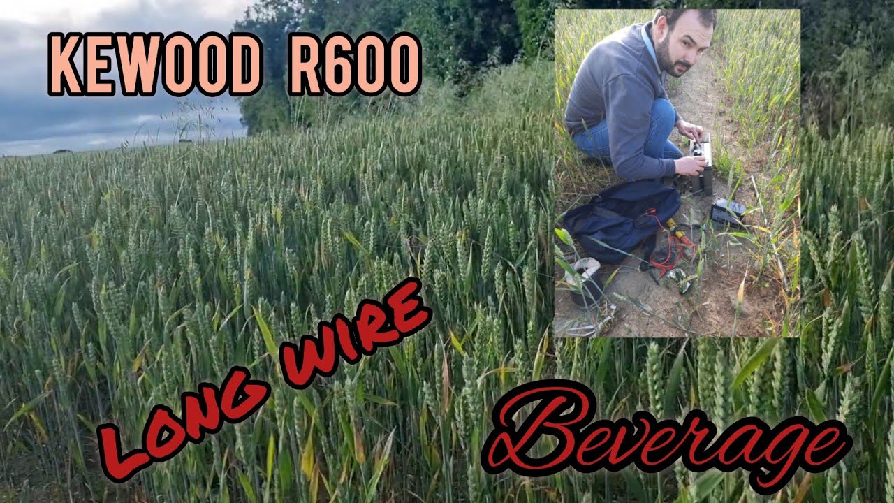 Kenwood R600, long wire aerial 