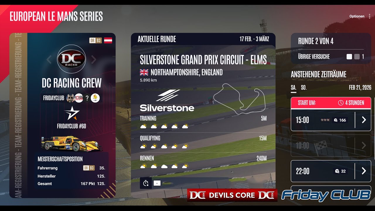 LMU Team Championship Pt2 Silverstone