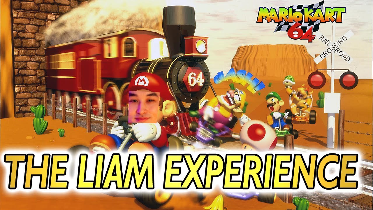 Mario Kart 64 at it's peak (of awfulness) | Liam Best of