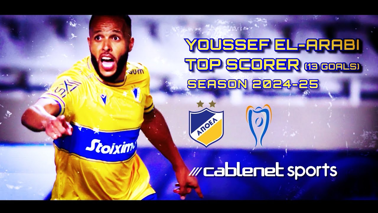 YOUSSEF EL-ARABI TOP SCORER SEASON 2024 - 2025